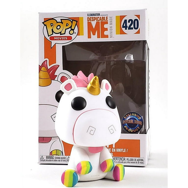 Funko Universal Studios Exclusive POP! #420 Despicable Me Fluffy Unicorn :  Toys & Games 