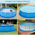 thumbnail image 4 of 18 Ft Pool Liner Pad for Round Above Ground Pools - Thickened PE Material, Dual-Color Design for Pool Bottom Protection, 4 of 6