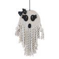thumbnail image 1 of FLhrweasw Tema Del Festival Fantasma Tejido A Mano Halloween para Ventana Puerta Pared (C), 1 of 6