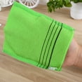 thumbnail image 3 of Cheer.US 10 Pcs Korean Exfoliating Scrub Mitt Italy Towel Washcloth Bath Shower Mitt Large Exfoliating Bath Mitt Gloves | Body Rubbing Towel | Men Women Shower Hamma Washcloth, 3 of 6