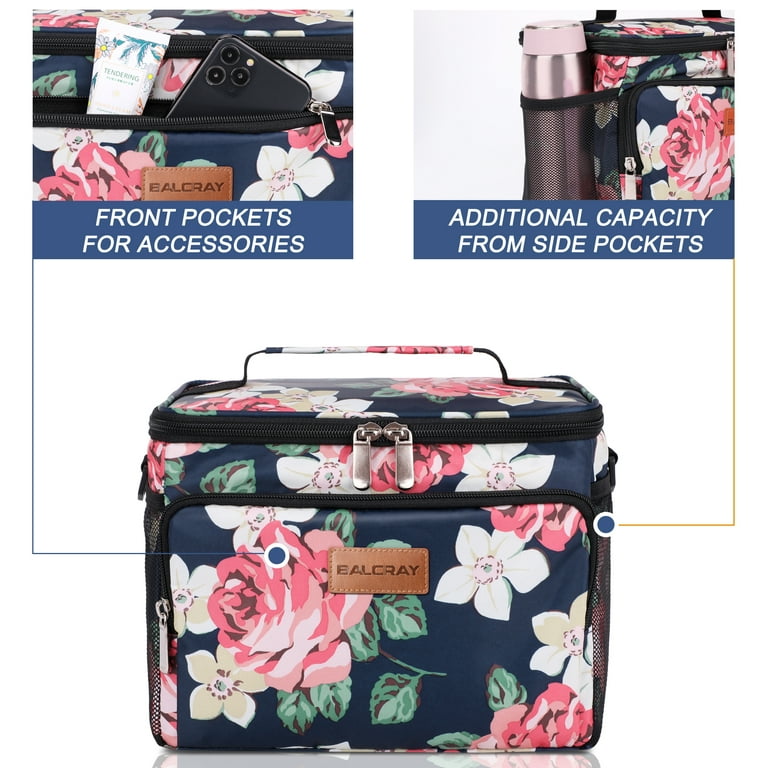 Buy AI.BO&S Lunch Bag Women Tote Lunch Box Women Insulated Waterproof Lunch  Bag Cooler Bag Multi Purpose Lunch Bag Women Small Lunch Box Women Work  Food Bag Women Picnic(Checked Pattern) Online at