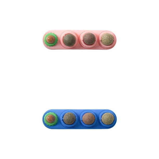 2 de hierba gatera comestibles extraíbles, naturales, giratorias, desmontables, para moler