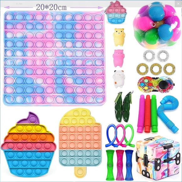 22pcs of decompression toy spree soft squeeze toy game suitable for children and adults