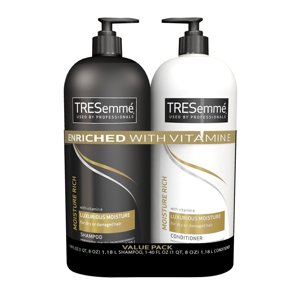 TRESemme Moisture Rich Shampoo & Conditioner Value Pack - 2/40oz -  