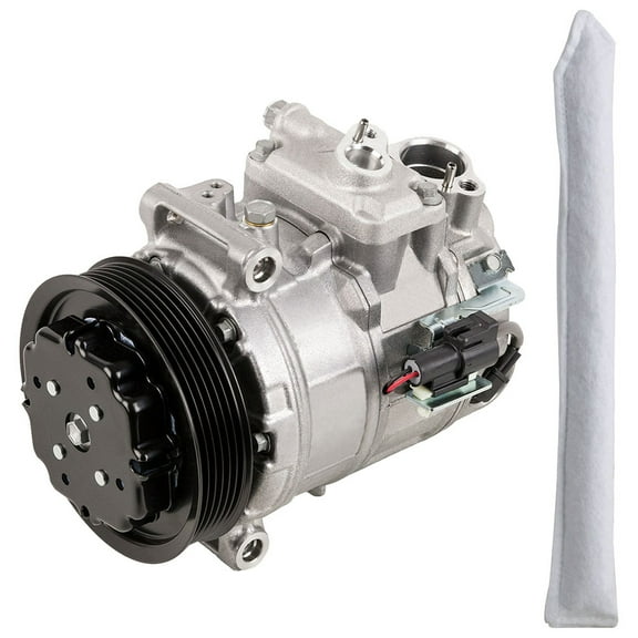 For Jaguar XK & XKR 2007 2008 2009 AC Compressor w/ A/C Drier - BuyAutoParts