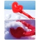 thumbnail image 5 of Clip para hacer bolas de nieve con forma de amor para niños, molde de arena para nieve de invierno al azar (rojo) Tmvgtek Nuevos Originales, 5 of 9