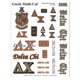 thumbnail image 1 of Delta chi pegatinas para ventanas Mega_Greek 714839115094, 1 of 1