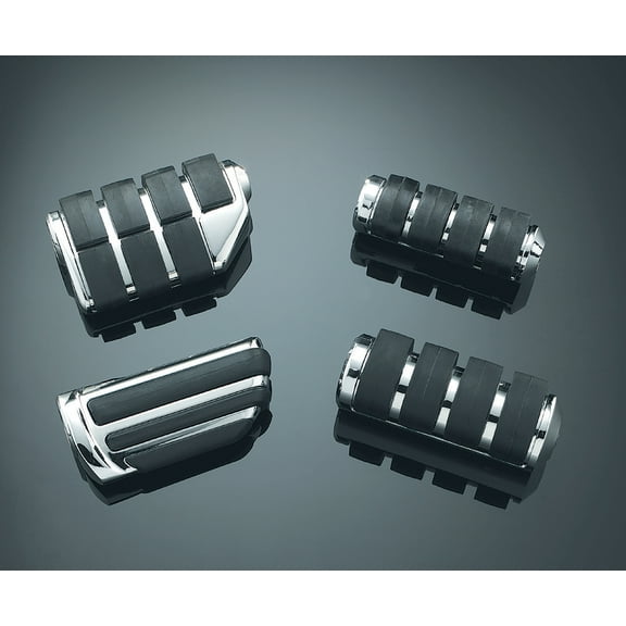 Kuryakyn Chrome ISO Dually Footpegs without Adapter