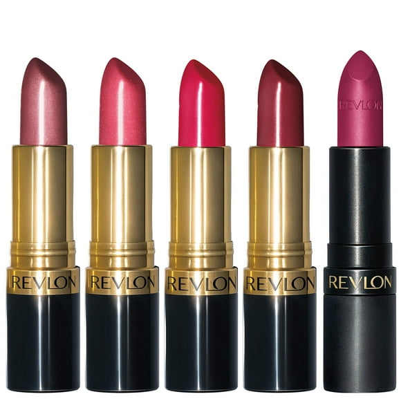 Set de 5 piezas de pintalabios Revlon Super Lustrous