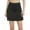 Black, variant on SUYIDA Tennis Skirts for Women Plus Size Solid Color Yoga Sport Workout High Waist Soft Skirts with Pockets Green,M