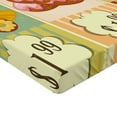 thumbnail image 2 of Ambesonne Vintage Fitted Sheet, Bakery Shop Pastries, Full Size, Multicolor, 2 of 3