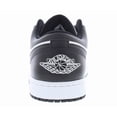 thumbnail image 3 of Nike Air Jordan 1 Low Mens Shoes Size 10, Color: White/Black/White, 3 of 5