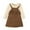 Brown, variant on Sngxgn Girls Pleated Skirt Set 2 Piece Outfit Dresses Long Sleeve Top Cute Clothes Outfit for Kid(Brown,120)