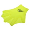 thumbnail image 3 of Uxcell 7 x 6 Inch Silicone Swimming Gloves, Webbed Swim Gloves for Aquatic Training, Yellow, 3 of 7