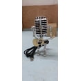 thumbnail image 1 of Micrófono de metal Robot Micrófono de metal Guitarra con luz Decoración del hogar, 1 of 6