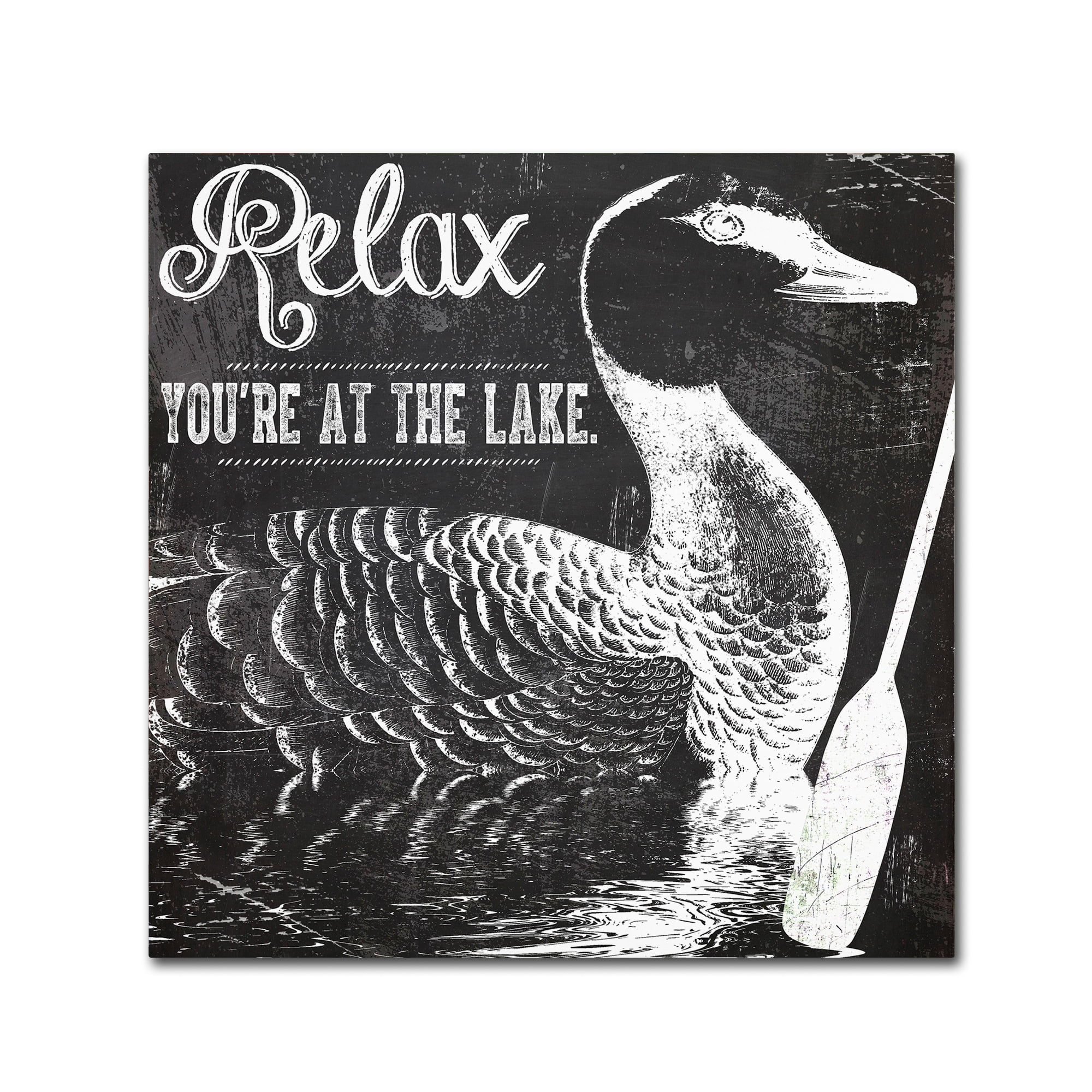 Trademark Fine Art "Lake House IV" Canvas Art by Color Bakery