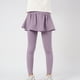 thumbnail image 2 of Odeerbi 4-13 Años Niñas Leggings Con Falda Tutu Pantalones Verano Color Sólido Faldas Pantalones, 2 of 7