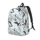 thumbnail image 1 of Easygdp Sea Animal Mochila de Lona Resistente para Laptop, Compatible con Laptops de 15 a 17 pulgadas, Ideal para Escuela, Trabajo y Viajes-Small, 1 of 5