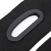 Car Trunk Organizer Cargo Organizer Folding Caddy Storage Collapse Bag Bin for Car Truck SUV 3 Section Collapsible Storage Box Black Podofo