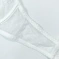 thumbnail image 4 of Women's Balconette Bra Sexy Lace Bra Embroidered Sheer Unpadded Unlined Bra See Through Bra, 4 of 6