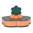 thumbnail image 1 of Plateau de Service de Snack, Snack Servant le Récipient de Forme de Fleur Multifonction Innovant pour les Puces à Usage Commercial Monocouche, Double Couche, 1 of 8