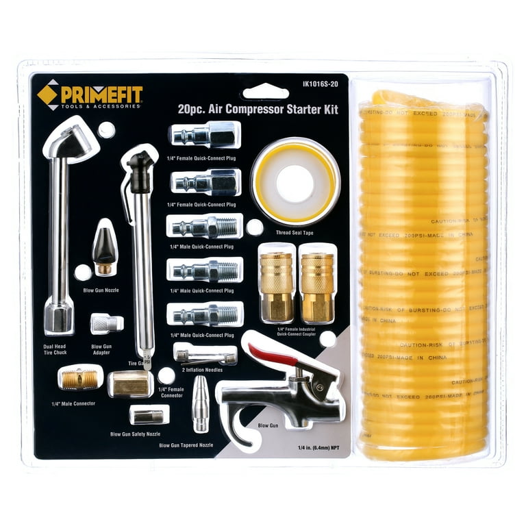 Air Compressor Starter Kit, 20 Pc. Air Compressor Starter Kit, 20 Pc.