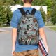thumbnail image 4 of Easygdp Mallard Ducks Swimming Mochila Ligera de 15 Pulgadas para Estudiantes, Mochila Cómoda para la Escuela y Viajes, Correas Ajustables, 4 of 6