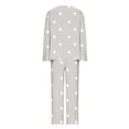 thumbnail image 5 of Usmixi Womens Pajama Set Womens Sleepwear 2 Piece Sets Fashion Star Print Lightweight Long Sleeve Pullover and Pant Lounge Sets Homewear Pajamas Sets with Pocket, 5 of 5