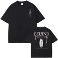thumbnail image 3 of Jujutsu Kaisen Satoru Gojo Anime camisetas moda Harajuku cuello redondo manga corta Hombre Mujer Camisas Ummer algodón Tops Streetwear, 3 of 5