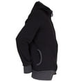thumbnail image 3 of amropi Mens Kangaroo Jacket for Dad and Baby Carrier Hoodie Pullover Sweatshirt Black,M, 3 of 6