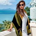 thumbnail image 6 of Thanksgiving Pear Elegant Translucent Chiffon Hair Scarf for Women | Lightweight Breathable Silk Scarves 70.86x28.7in, 6 of 6