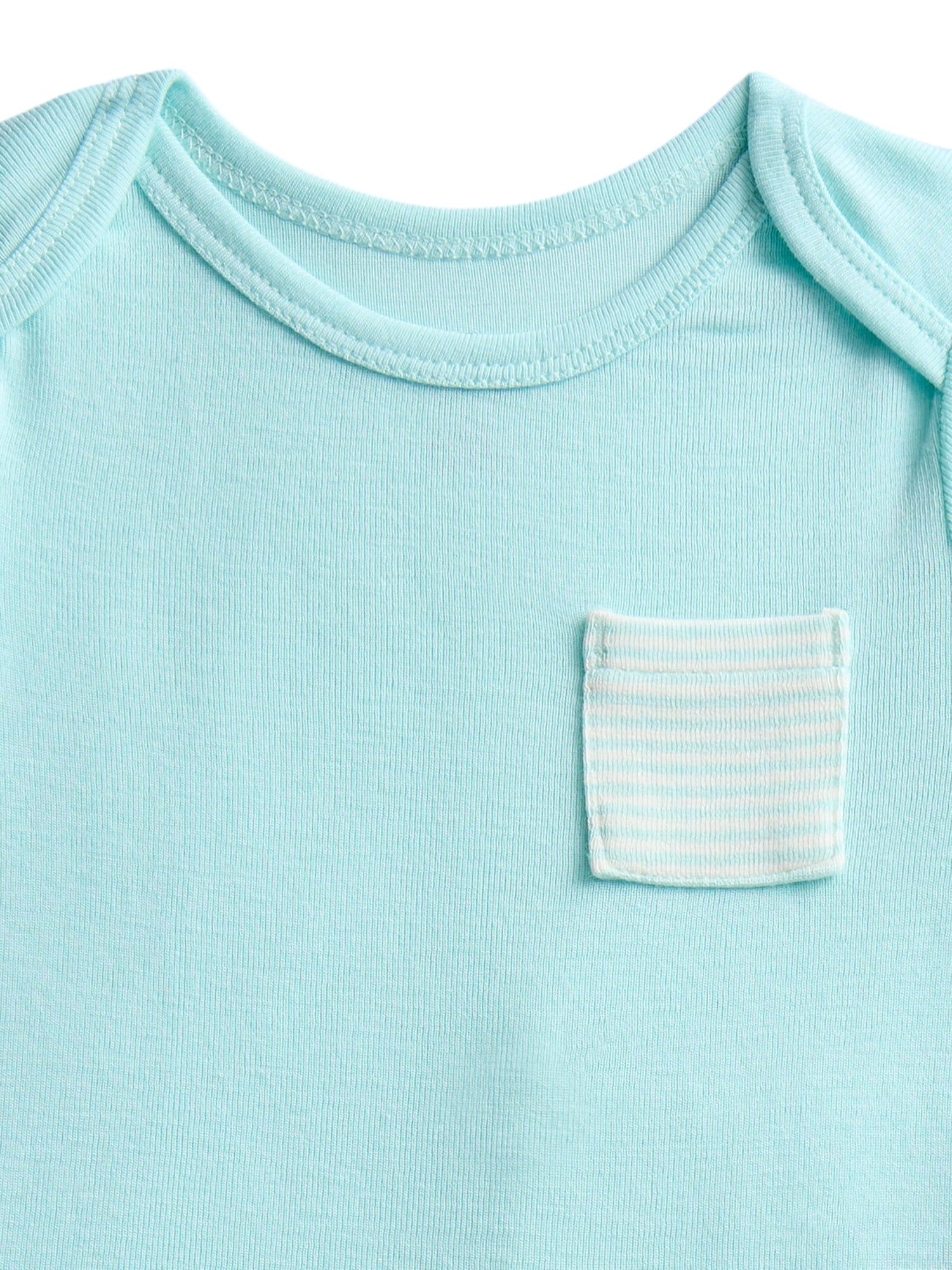Wonder So Soft Modal by Wonder Nation Baby Boys Bodysuit and Pants Set, 2-Piece, Sizes 0/3M–6/9M