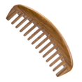 thumbnail image 1 of Peine de madera de dientes anchos para cabello rizado, peine antiestático de sándalo para adultos y niños JM, 1 of 5