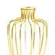 thumbnail image 4 of Jarrón de hierro con diseño de terrario, creativo, moderno y decorativo, para escritorio, de cristal. Oro, 4 of 9
