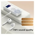 thumbnail image 3 of Enregistreur Vocal Numérique Écran Couleur LED Répétition Enregistreur Portable MP3 pour Interview Affaires, Portable, 3 of 7