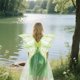 thumbnail image 1 of Disfraz de Halloween de alas de avispa verde, 1 of 6