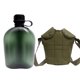 thumbnail image 1 of Canteen Water Bottle - 1 LWater Canteen Water Bottle for Hiking Camping Survival (Bottle & Cover Olive), 1 of 5