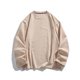 thumbnail image 3 of pstuiky hombres de manga larga, Blusa informal de color liso con cuello redondo y manga larga para hombre camisetas de hombre xxl, 3 of 3