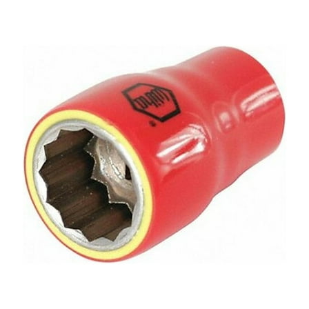 Wiha Socket, Steel, Chrome, 28 mm  31628