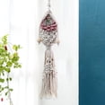 thumbnail image 4 of Macrame Plant Hanger Pot Extra Long Hanging Plant Holder Tassels Hanging Planter Basket, 4 of 5
