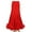 Red, variant on YM YOUMU Women Latin Dance Skirt Fishtail Dancewear for Ballroom Salsa Practice