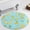 style-4, variant on I Love The 80's Retro Heart Round Area Rugs for Bedroom Living Room, 5FT Soft Comfy Indoor Circle Carpets, Carpet Home Decor Floor Mat