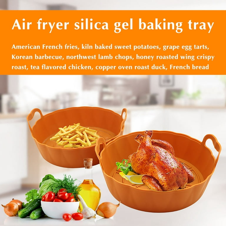 Ozmmyan Air Fryer Liners Air Fryer Silicone Liners Air Fryer Silicone Air  Fryer Liners Air Fryer Tray 