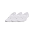 thumbnail image 1 of Calcetines Under Armour Breathe Lite Ultra Low para mujer, paquete de 3, blancos, 1 of 5