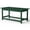 Dark Green, variant on CostaElm Outdoor Poly Plastic Adirondack Coffee Table, Rectangle Patio Coffee Table, Gray