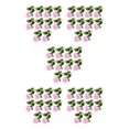 thumbnail image 2 of Inteprter Ramo de novia de boda de 10 piezas - Durabilidad de larga duración Flores artificiales amplias y elegantes Flores falsas de bajo Type2 NO2, 2 of 6