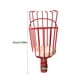 thumbnail image 4 of Eigraketly Cabezal de recogedor de fruta ligero de línea suave para una fácil instalación, recogedor de fruta de cesta profunda de metal Jardín y Patio rojo, 4 of 6