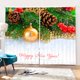 thumbnail image 2 of Cortina de Decoración de Navidad Impreso Ventana Soledad Cortinas decorativas navideñas, 2 of 8