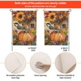 thumbnail image 4 of YladaFaie Rustic Pumpkins Fall Garden Flag Autumn Birds 12x18 Inch Double Sided,Fall Quote House Yard Flag Garden Yard Decorations, Seasonal Outdoor Flag, 4 of 7