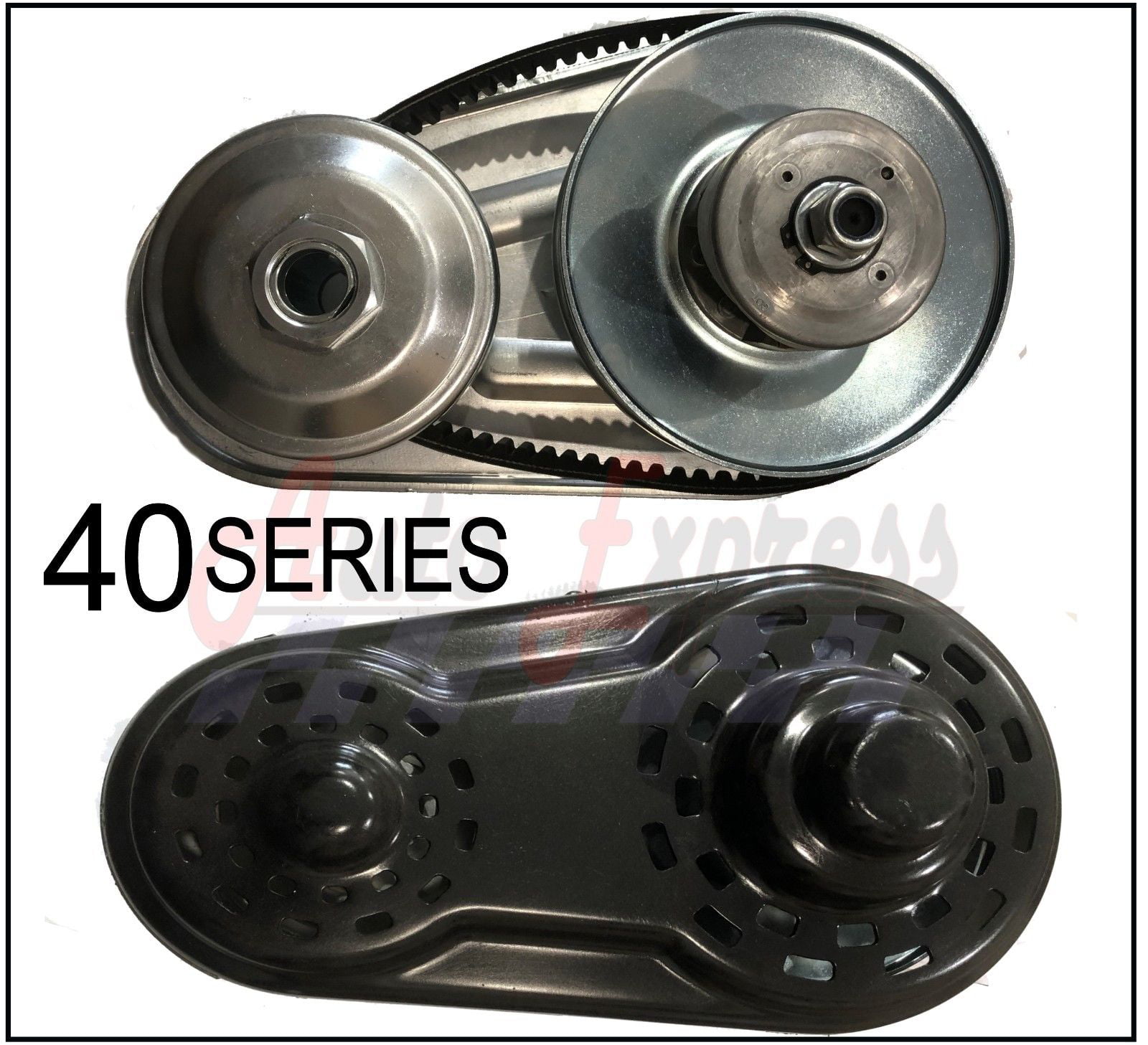 40 Series Clutch Pulley 209151 203015 Fit 9-16HP Go Kart Torque Converter Kit